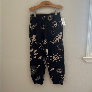 NWT MOLO kids sweatpants graphic design size 7 / 122